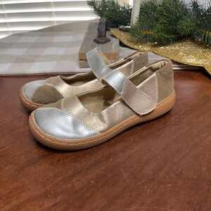 Livie & Luca Ruche Classic Mary Jane patchwork metallic
